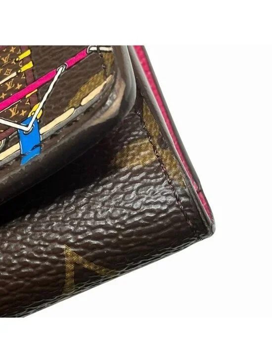 ★SOLD★ Louis Vuitton Monogram Portefeuille Victorine Trifold Wallet - Picture 6 of 9